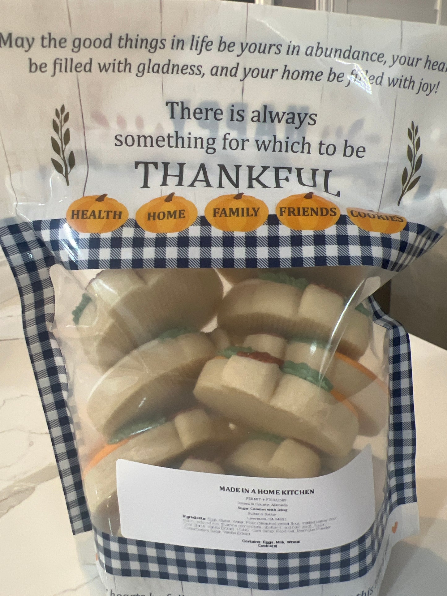 Mini Pumpkin Sugar Cookies 11/19-11/21