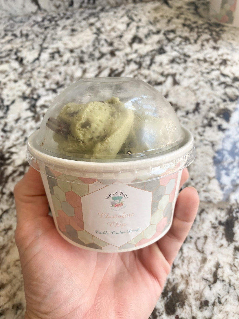 Edible Cookie Dough Scoops