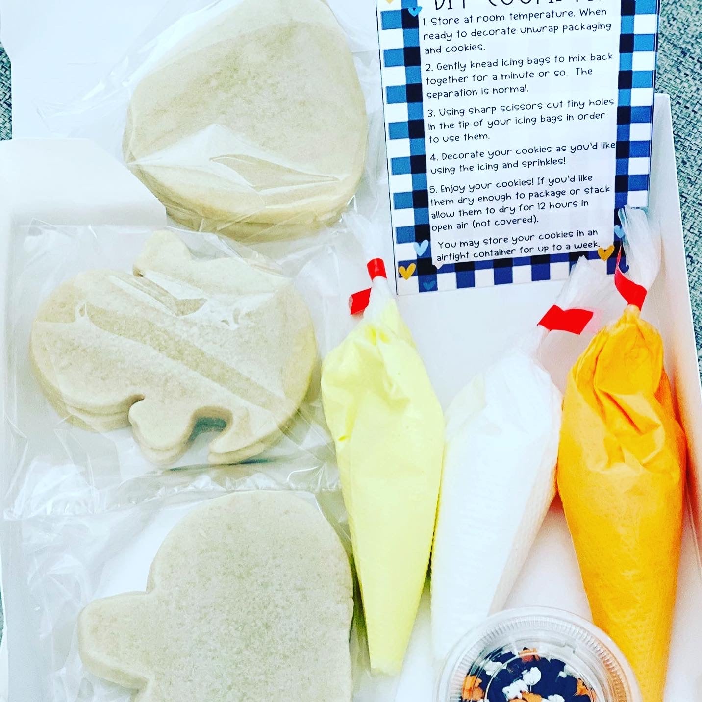Halloween DIY Cookie Decorating Kit
