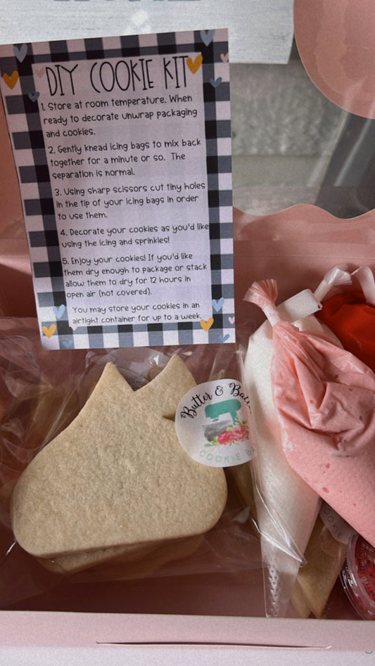Valentine DIY Sugar Cookie Kits