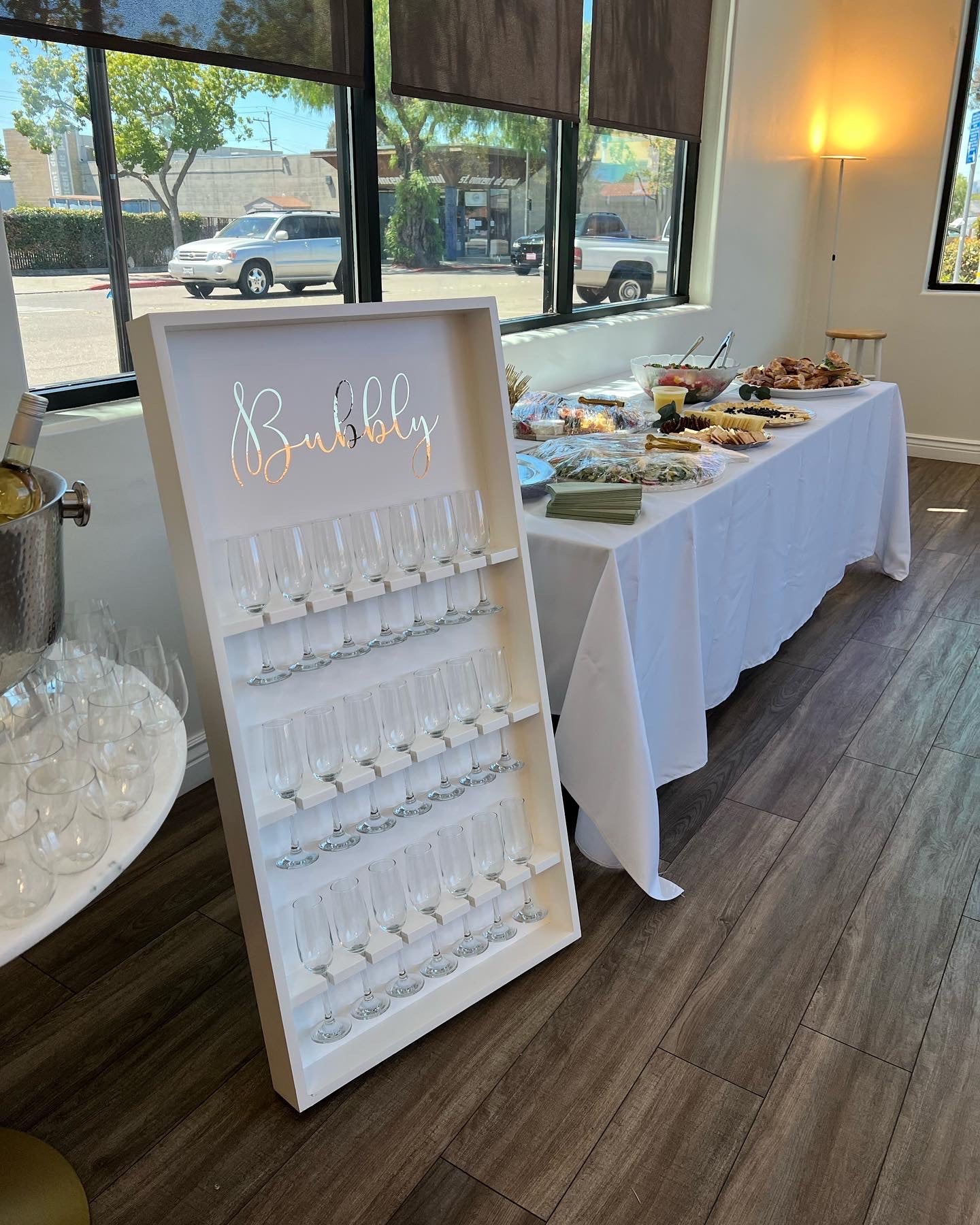 Champagne Wall