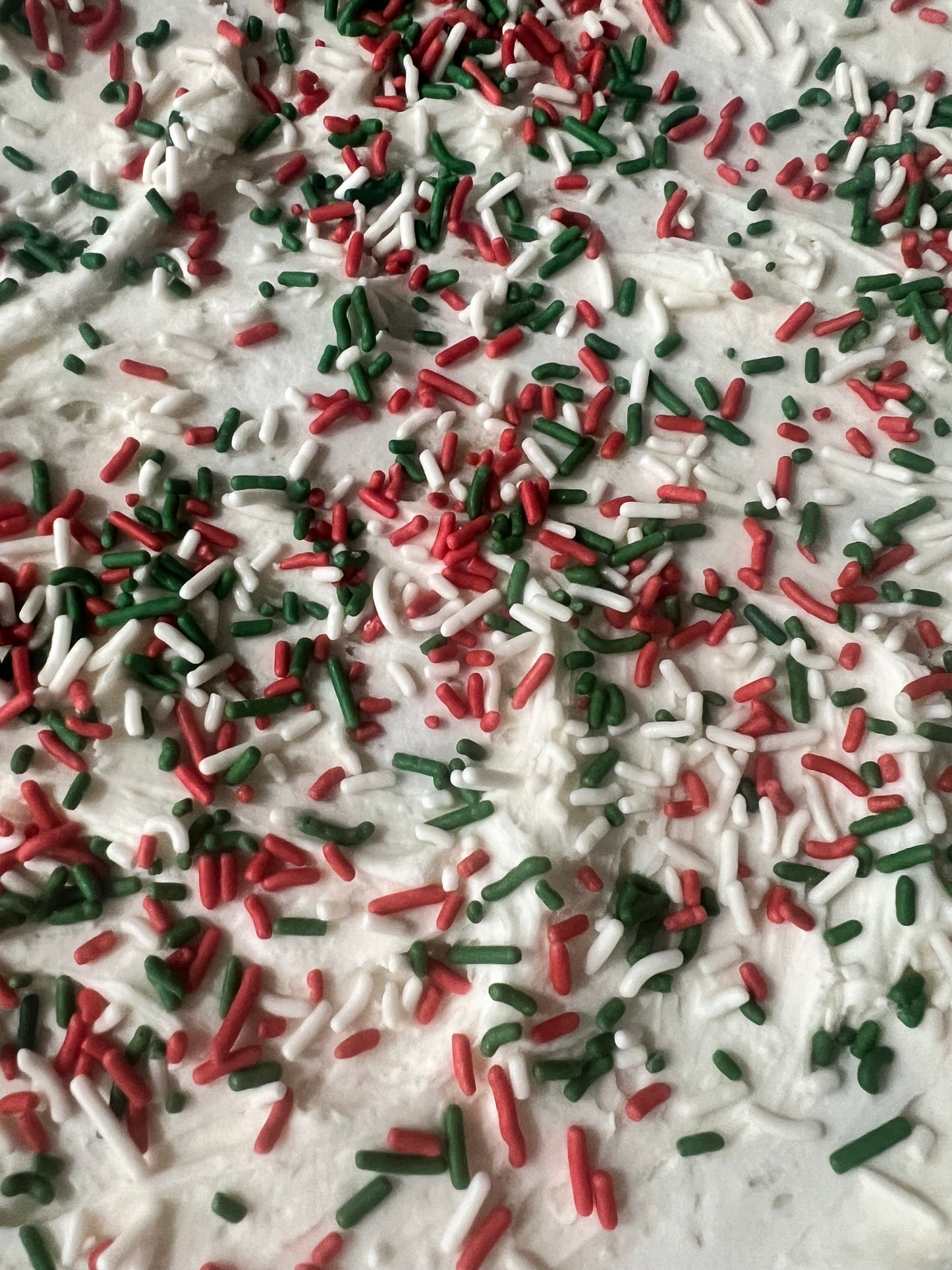 Holiday Sugar Cookie Buttercream Bars