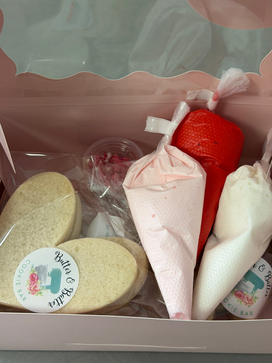 Valentine DIY Sugar Cookie Kits